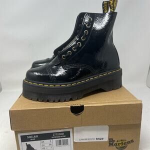 Dr. Martens Women's Sinclair Platform Boots Black Size 7